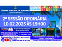 2ª SESSÃO ORDINÁRIA - 10.02.2025 ÀS 19H00.