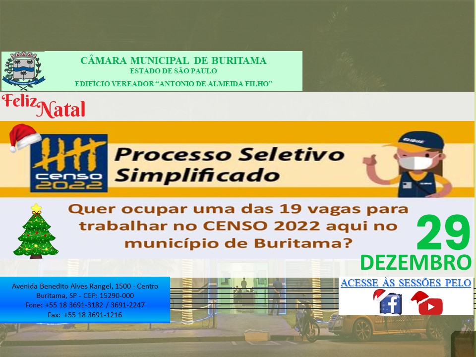 IBGE abre vagas temporárias para o Censo 2022.